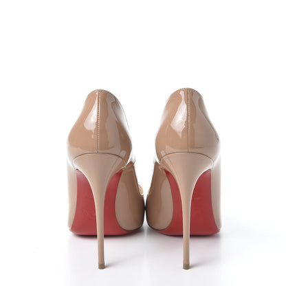 Christian Louboutin Patent So Kate 120 Pumps 36.5 Nude 5 of 9