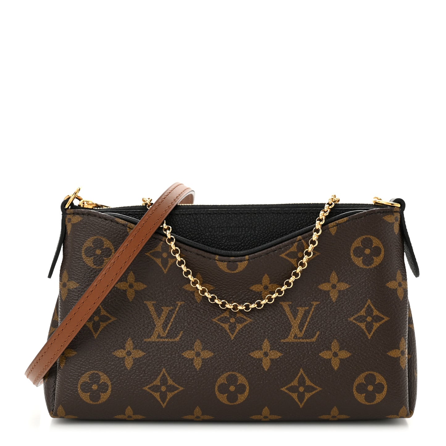 Monogram Pallas Clutch Black