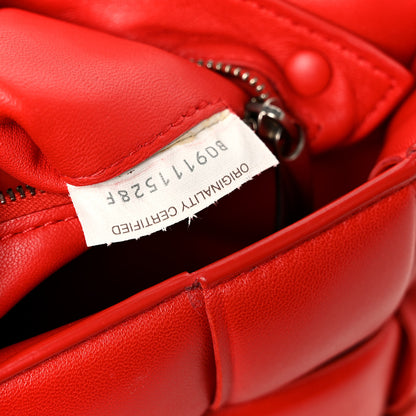 Bottega Veneta Lambskin Maxi Intreccio Padded Chain Cassette Crossbody Bag Nail Polish 8 of 11
