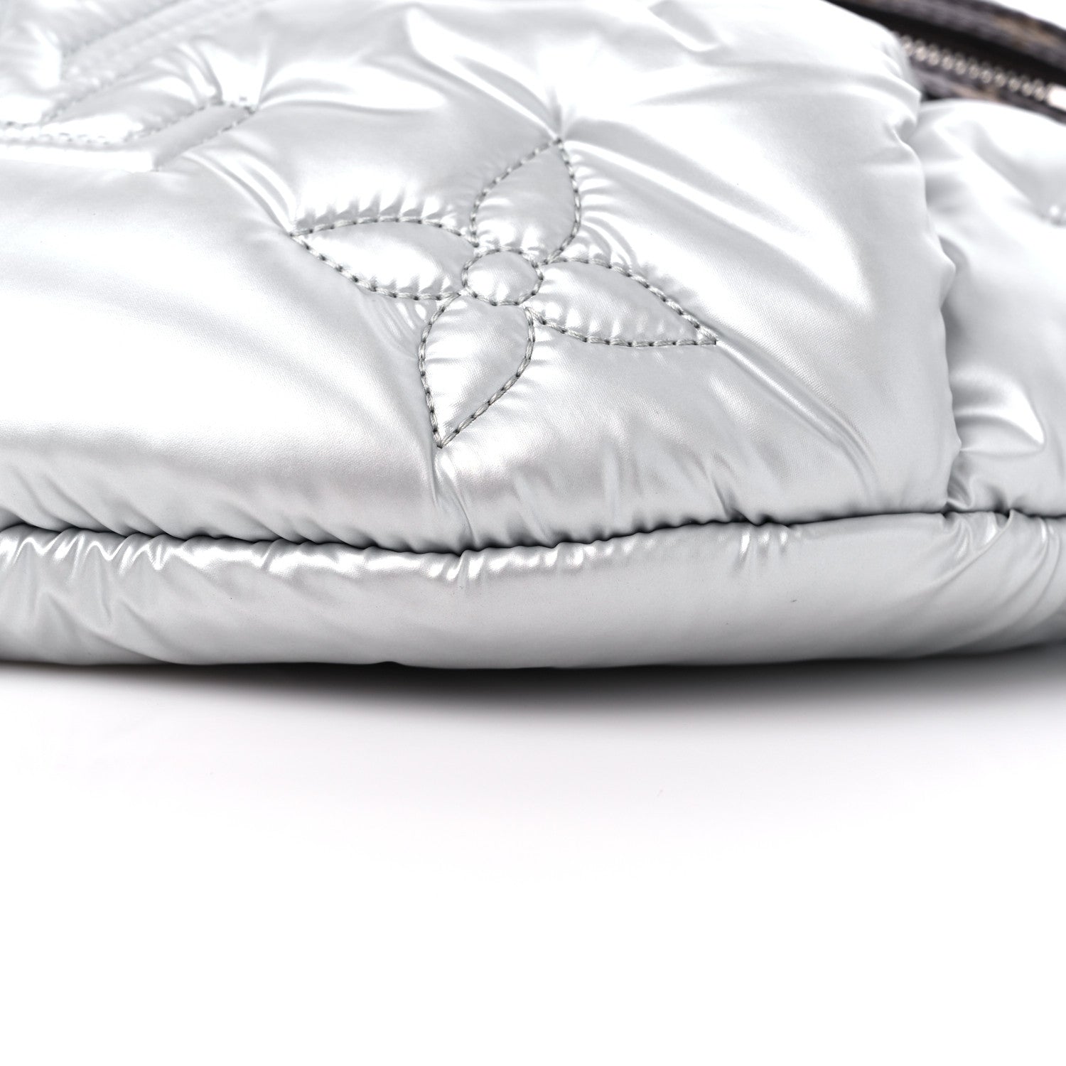 Louis Vuitton Econyl Monogram Pillow BumBag Silver 8 of 10