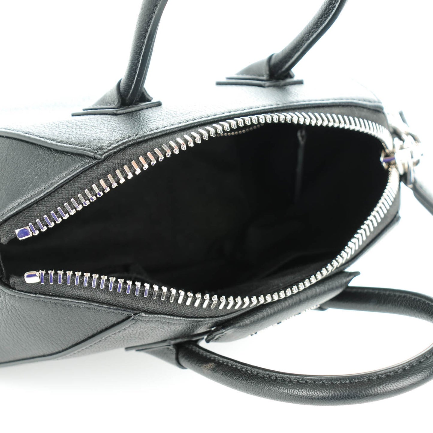Sugar Goatskin Mini Antigona Black