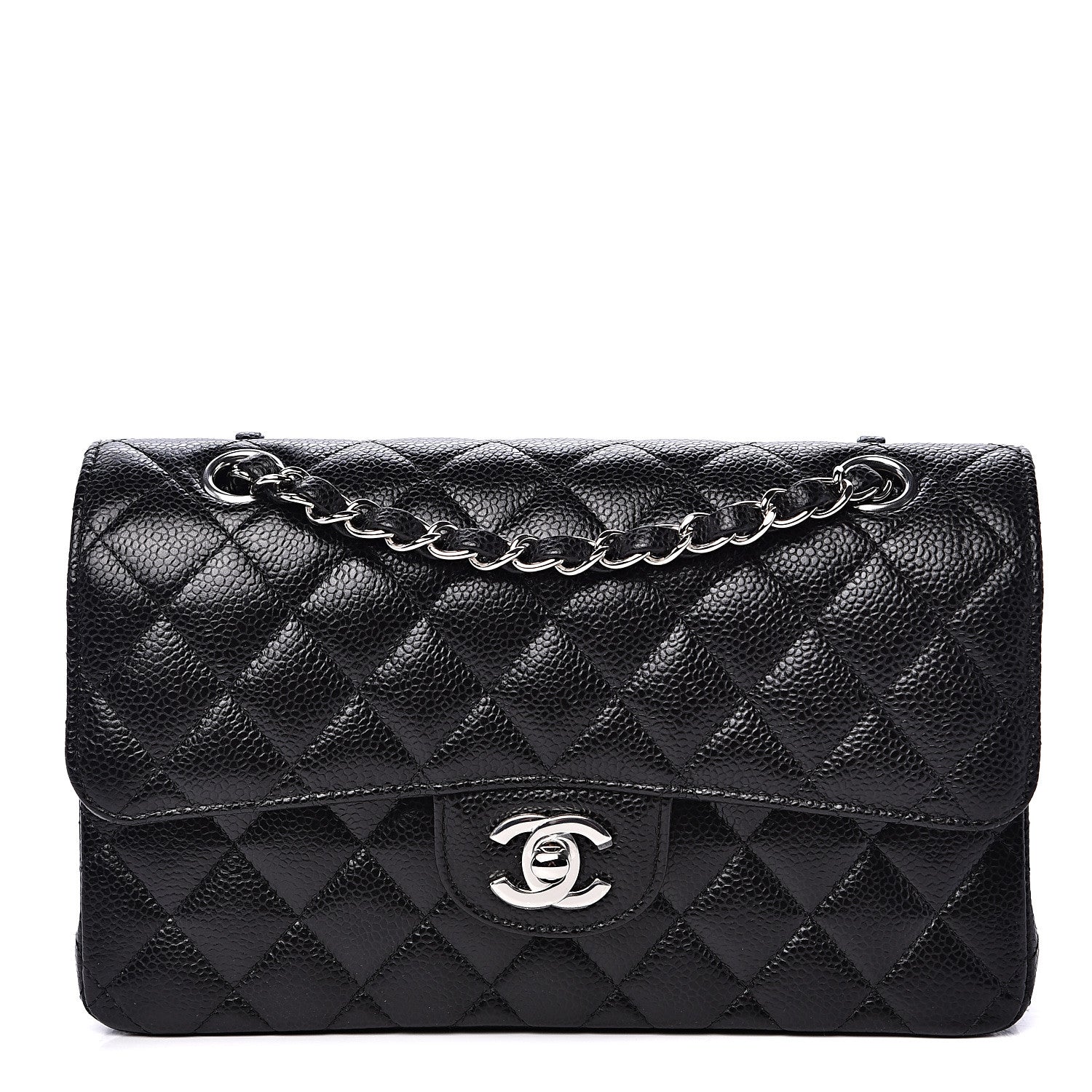Chanel Caviar Quilted Small Double Flap Black 1 of 11