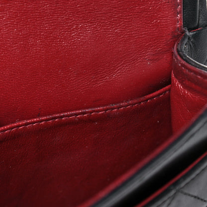 Chanel Lambskin Quilted Small Double Flap Black 12 of 18