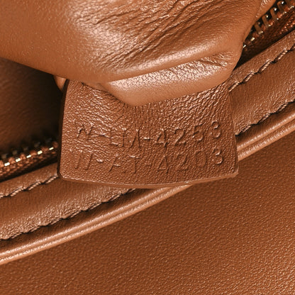 Celine Textile Calfskin Teen Triomphe Bag Natural Tan 7 of 10