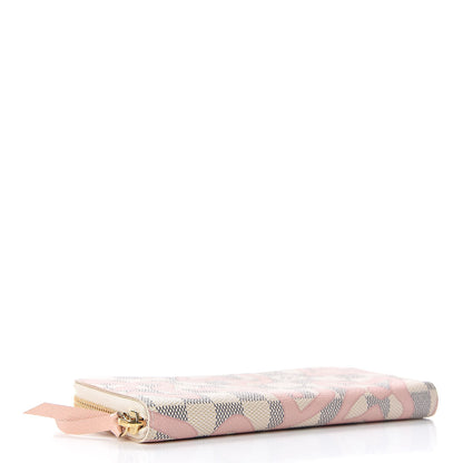 Louis Vuitton Damier Azur Tahitienne Clemence Wallet 4 of 8