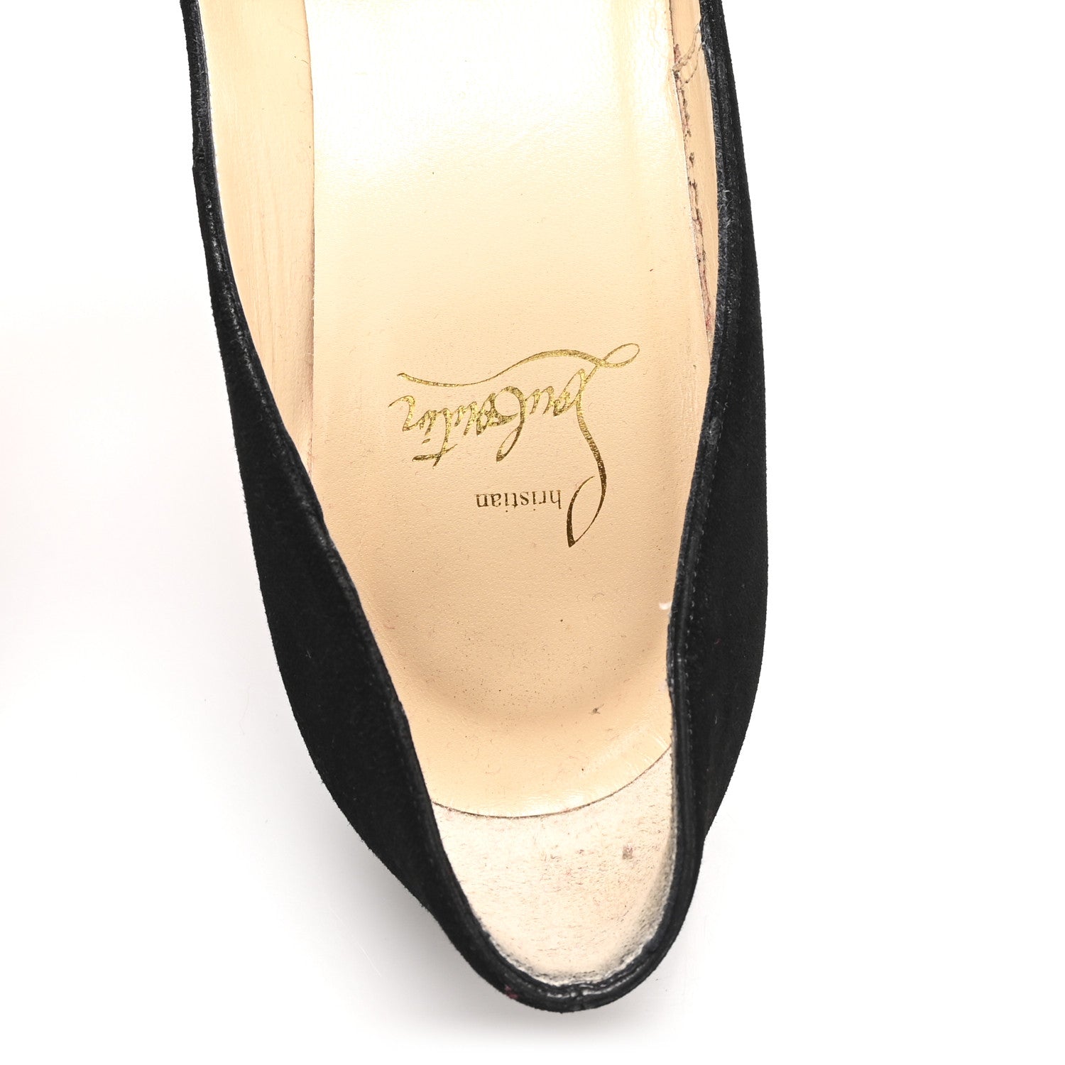 Christian Louboutin Suede Pigalle Follies 120 Pumps 38 Black 8 of 9