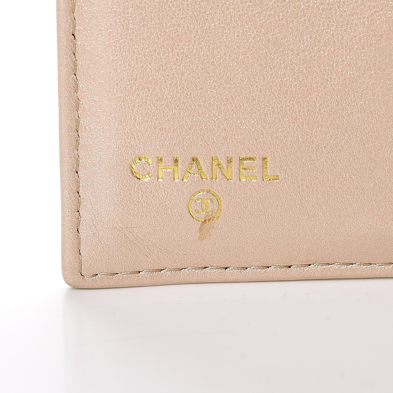 Chanel Lambskin Embossed Camellia French Wallet Light Green 7 of 9