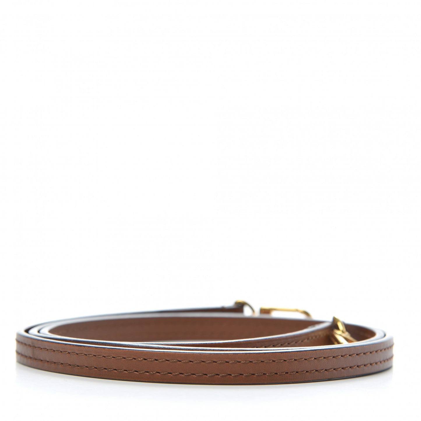 Calfskin Pallas Clutch Strap Havane