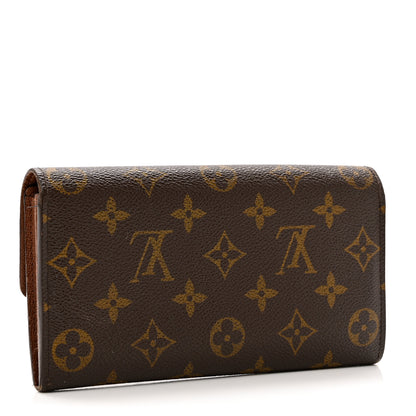 Louis Vuitton Monogram Sarah Wallet 4 of 12