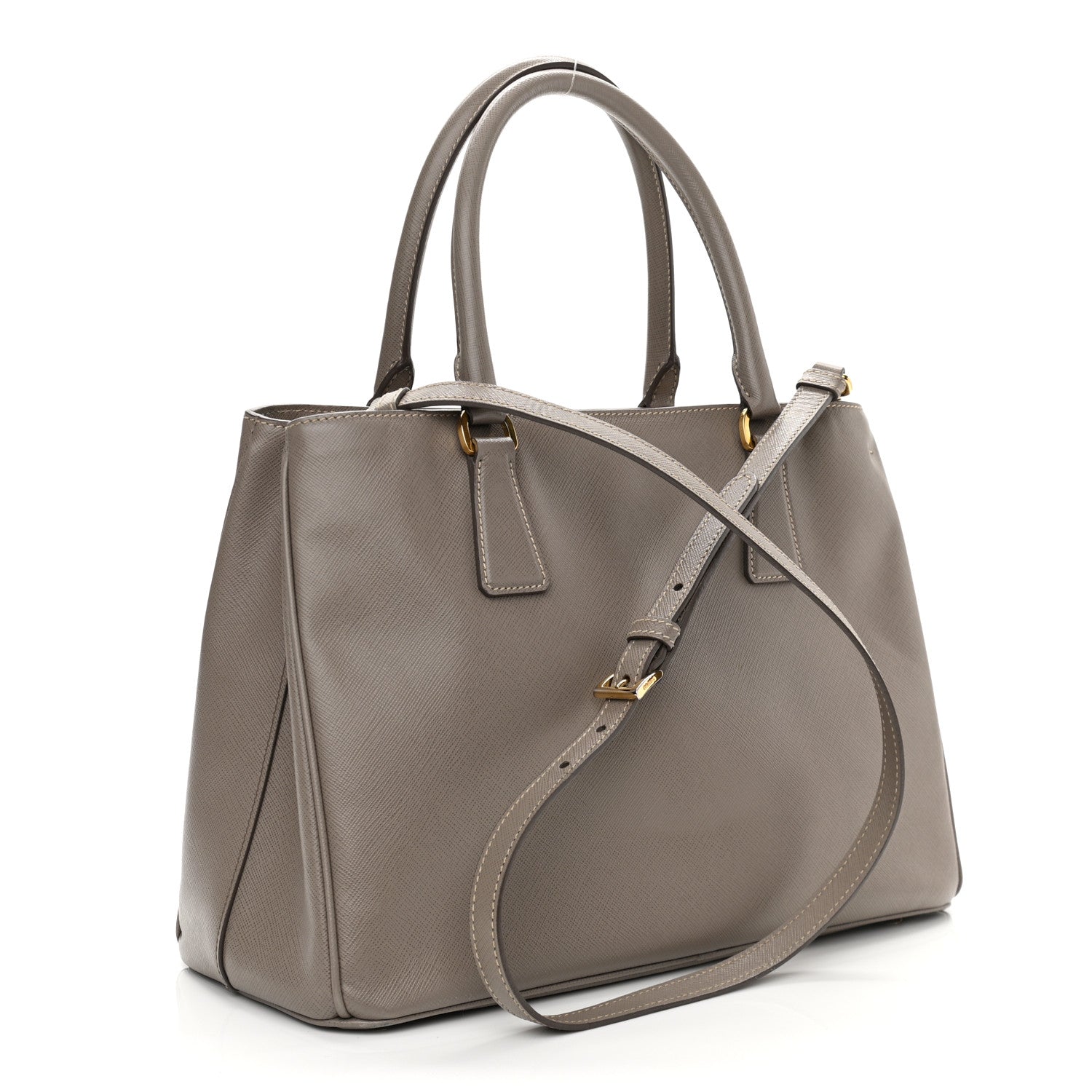 Prada Saffiano Lux Medium Tote Argilla 3 of 16