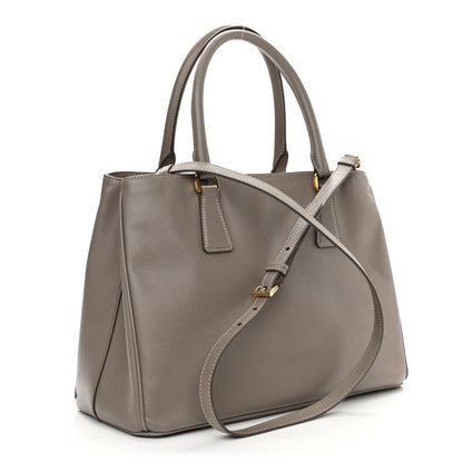 Prada Saffiano Lux Medium Tote Argilla 3 of 16