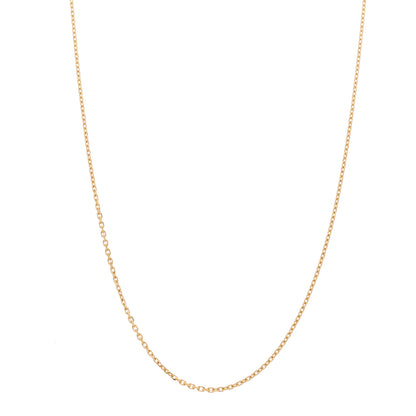 Van Cleef & Arpels 18K Yellow Gold Trace Chain Necklace 1 of 6