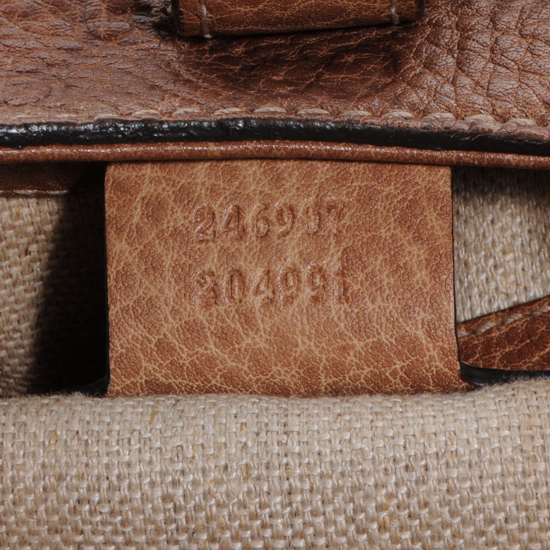 Gucci Guccissima Old Libeccio Medium New Jackie Hobo Old Naturale 7 of 9