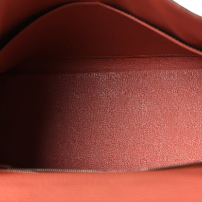Hermes Taurillon Clemence Kelly Retourne 28  Rose Thé 5 of 13