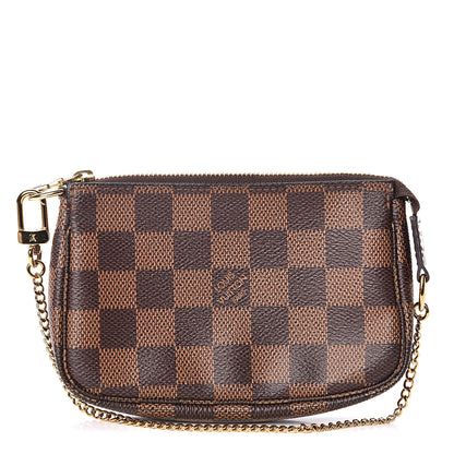 Louis Vuitton Damier Ebene Mini Pochette Accessories 1 of 9