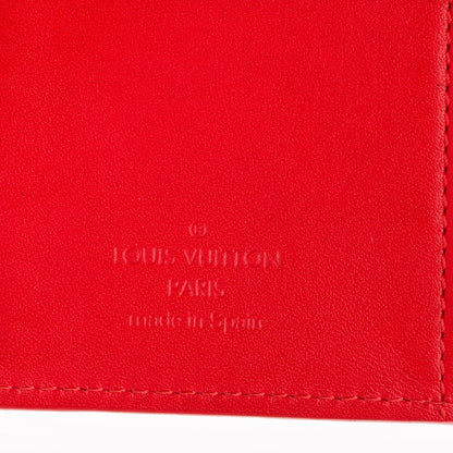 Louis Vuitton Vernis Small Ring Agenda Cover Red 6 of 7