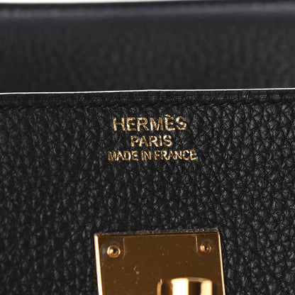 Hermes Togo Birkin 35 Black 6 of 10