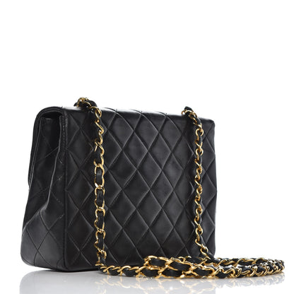 Chanel Lambskin Quilted Mini Square Flap Black 3 of 9
