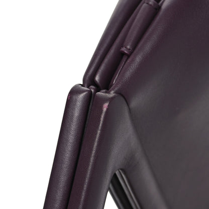 Bottega Veneta Calfskin Medium The Point Triangle Bag Grape 7 of 8