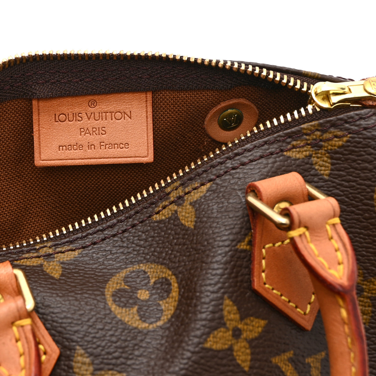 Louis Vuitton Monogram Mini Sac HL Speedy 6 of 10