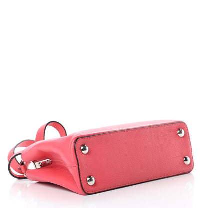 Louis Vuitton Taurillon Capucines BB Rose Litchi 4 of 12