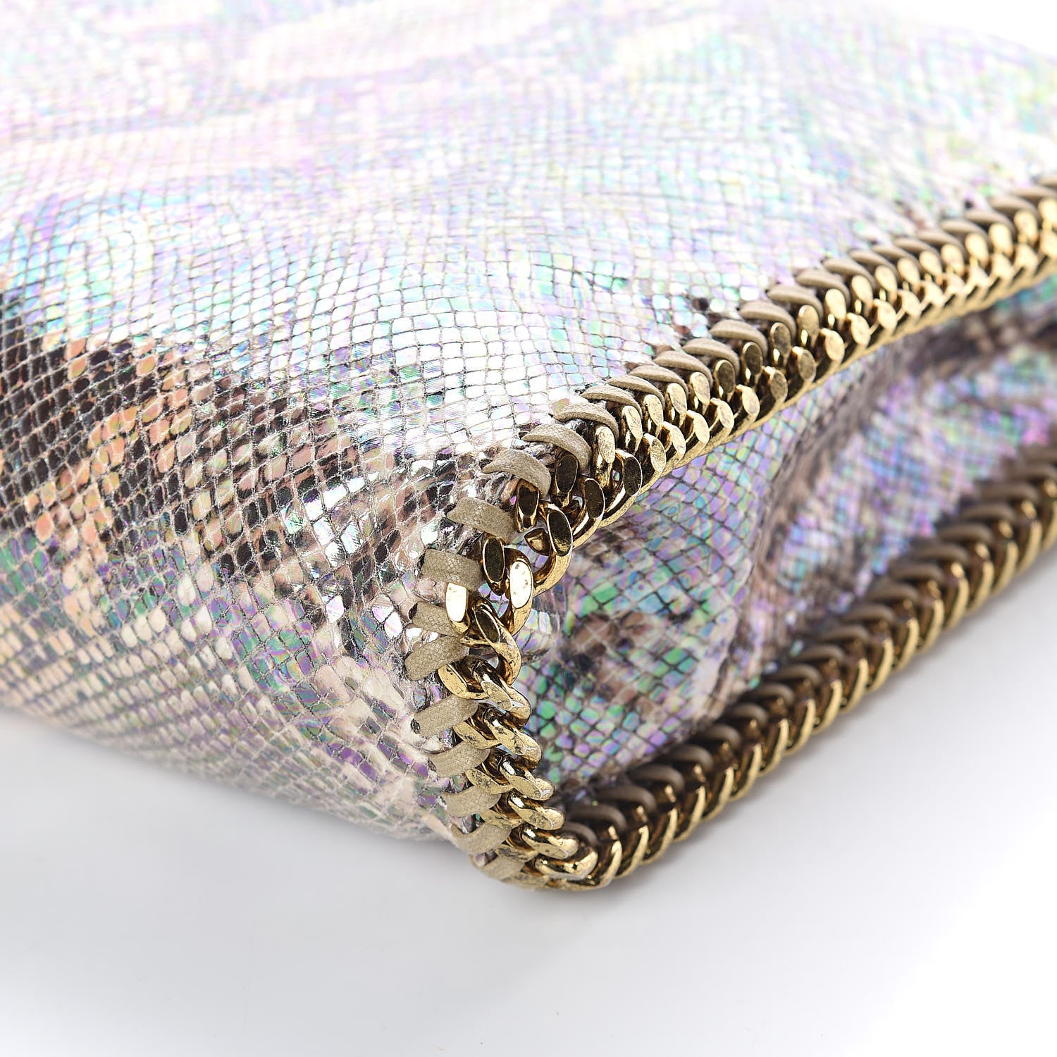 Stella McCartney Eco Python Oleographic Small Falabella Tote 8 of 8