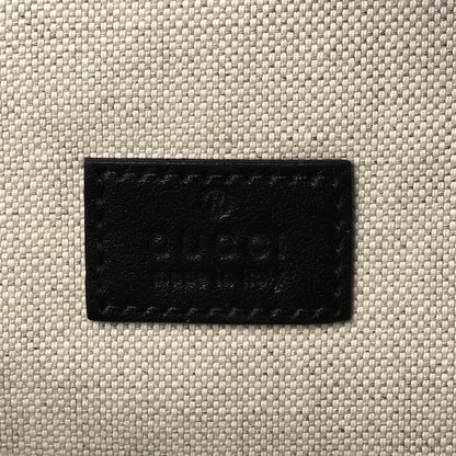 Gucci Calfskin GG Tennis Embossed Pocket Belt Bag Black 6 of 8