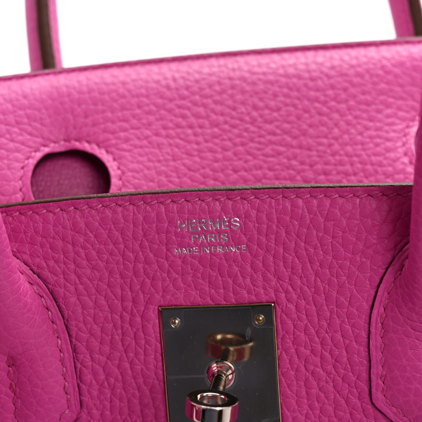 Taurillon Clemence Birkin 30 Magnolia