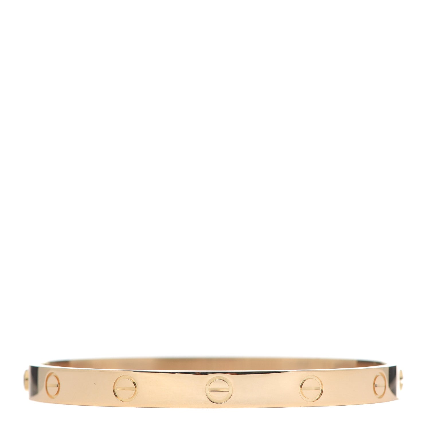 Cartier 18K Yellow Gold LOVE Bracelet 18 1 of 6