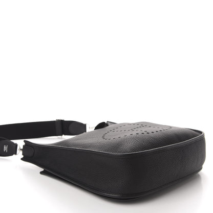 Hermes Taurillon Clemence Evelyne III GM Black 4 of 10