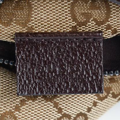 Gucci Monogram Web Belt Bag Dark Brown 8 of 9