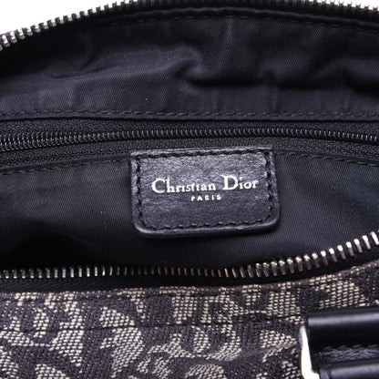 Christian Dior Denim Monogram Charms Shoulder Bag Black 8 of 14