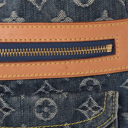 Louis Vuitton Monogram Denim Baggy PM Blue 17 of 19