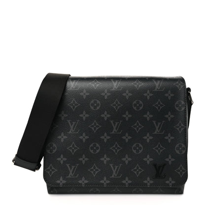 Louis Vuitton Monogram Eclipse District PM Black 1 of 10