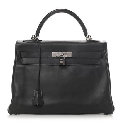 Hermes Swift Kelly 32 Black 1 of 19