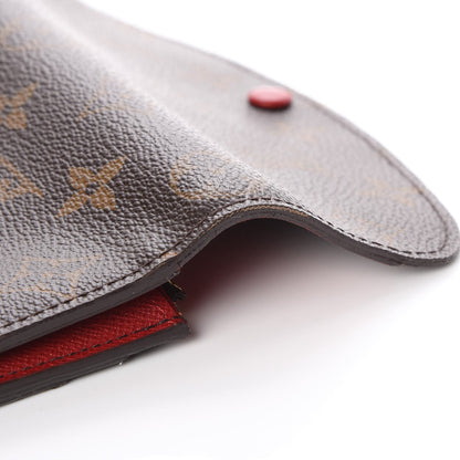 Louis Vuitton Monogram Emilie Wallet Red 11 of 11