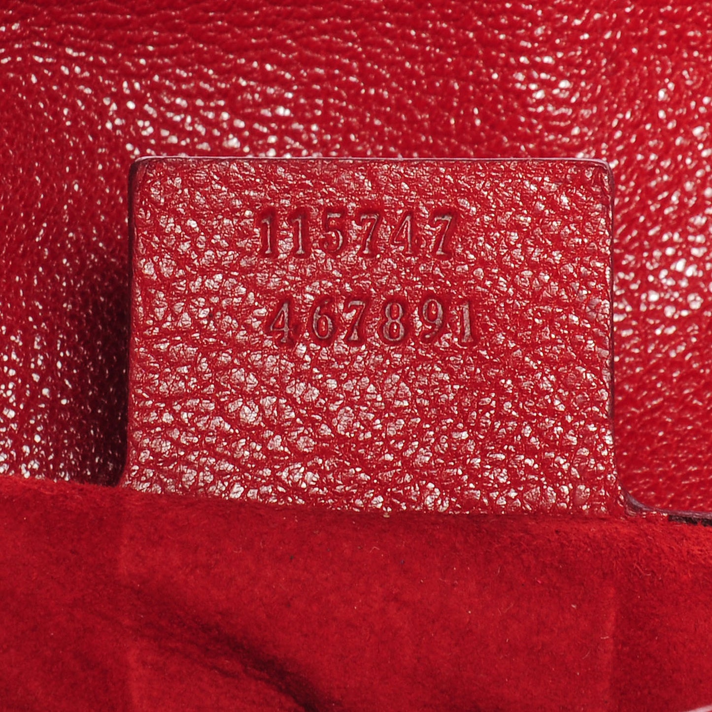 Leather Blondie Flap Red