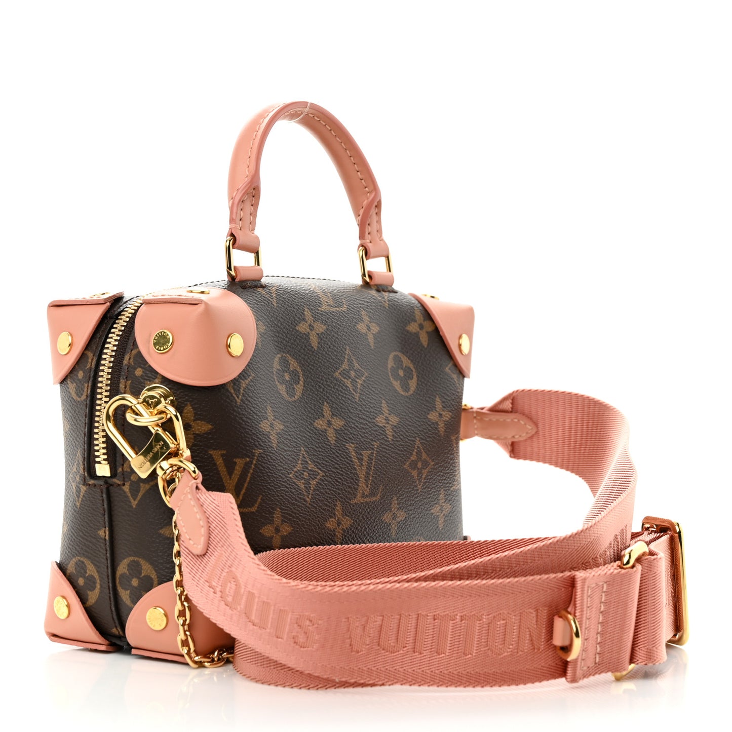Monogram Petite Malle Souple Peach
