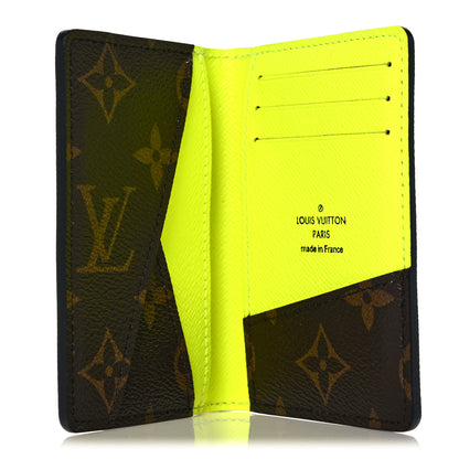Louis Vuitton Monogram Pocket Organizer NM Yellow 5 of 8