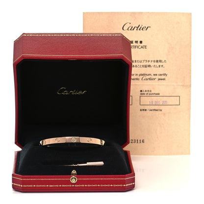 Cartier 18K Pink Gold LOVE Bracelet 19 11 of 12