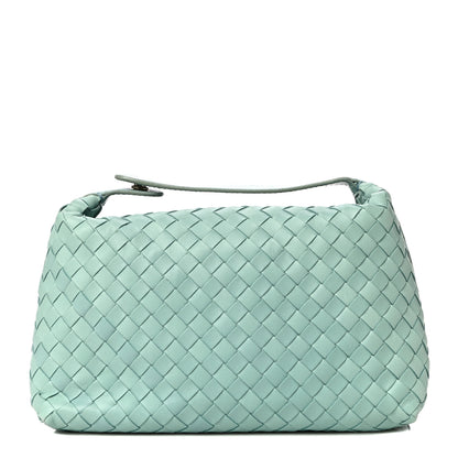 Bottega Veneta Nappa Intrecciato Large Cosmetic Case Green 1 of 13
