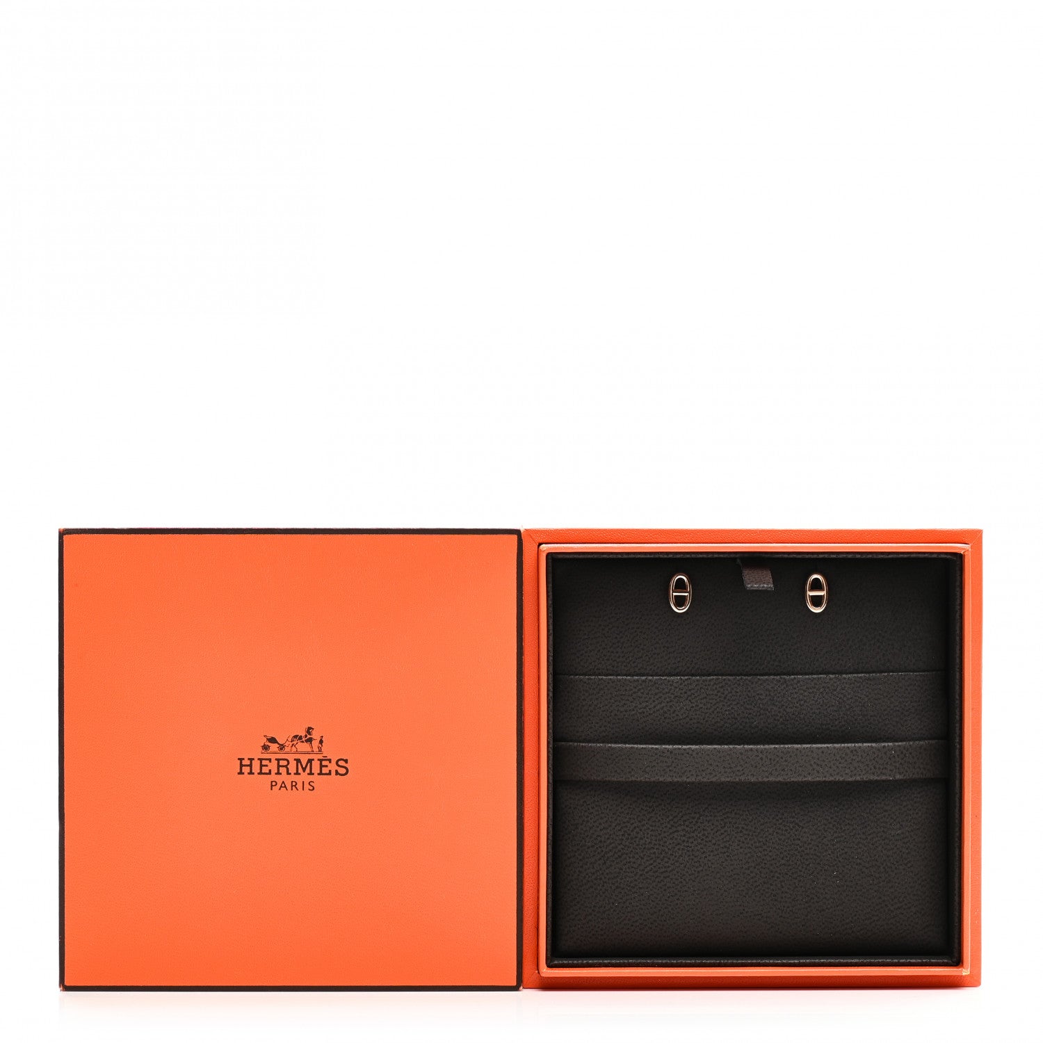 Hermes 18K Rose Gold TPM Farandole Stud Earrings 6 of 6