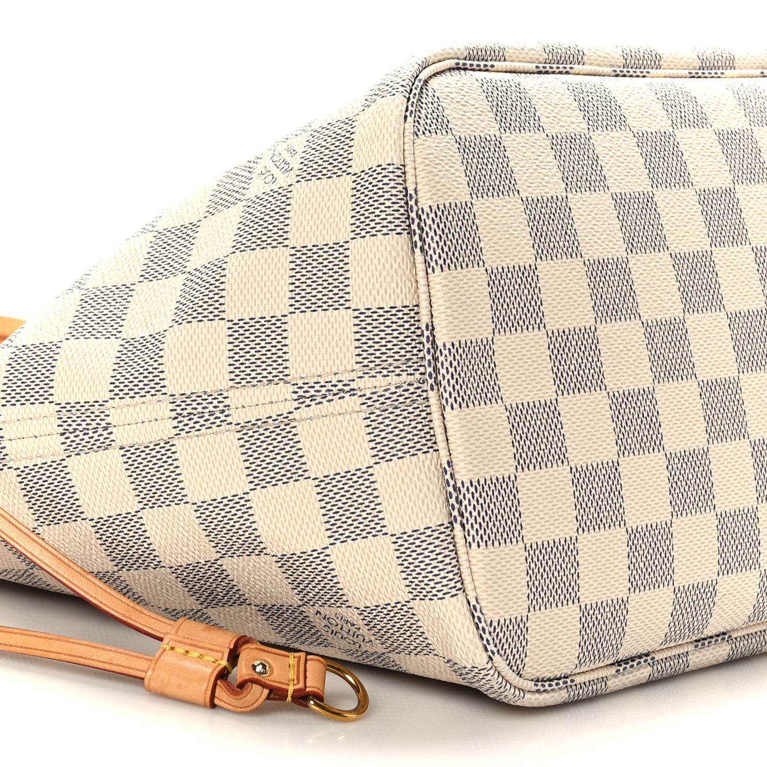 Louis Vuitton Damier Azur Neo Neverfull MM Rose Ballerine 9 of 11