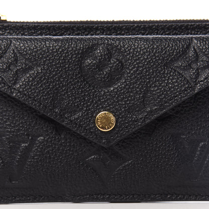 Louis Vuitton Empreinte Recto Verso Card Holder Black 9 of 9