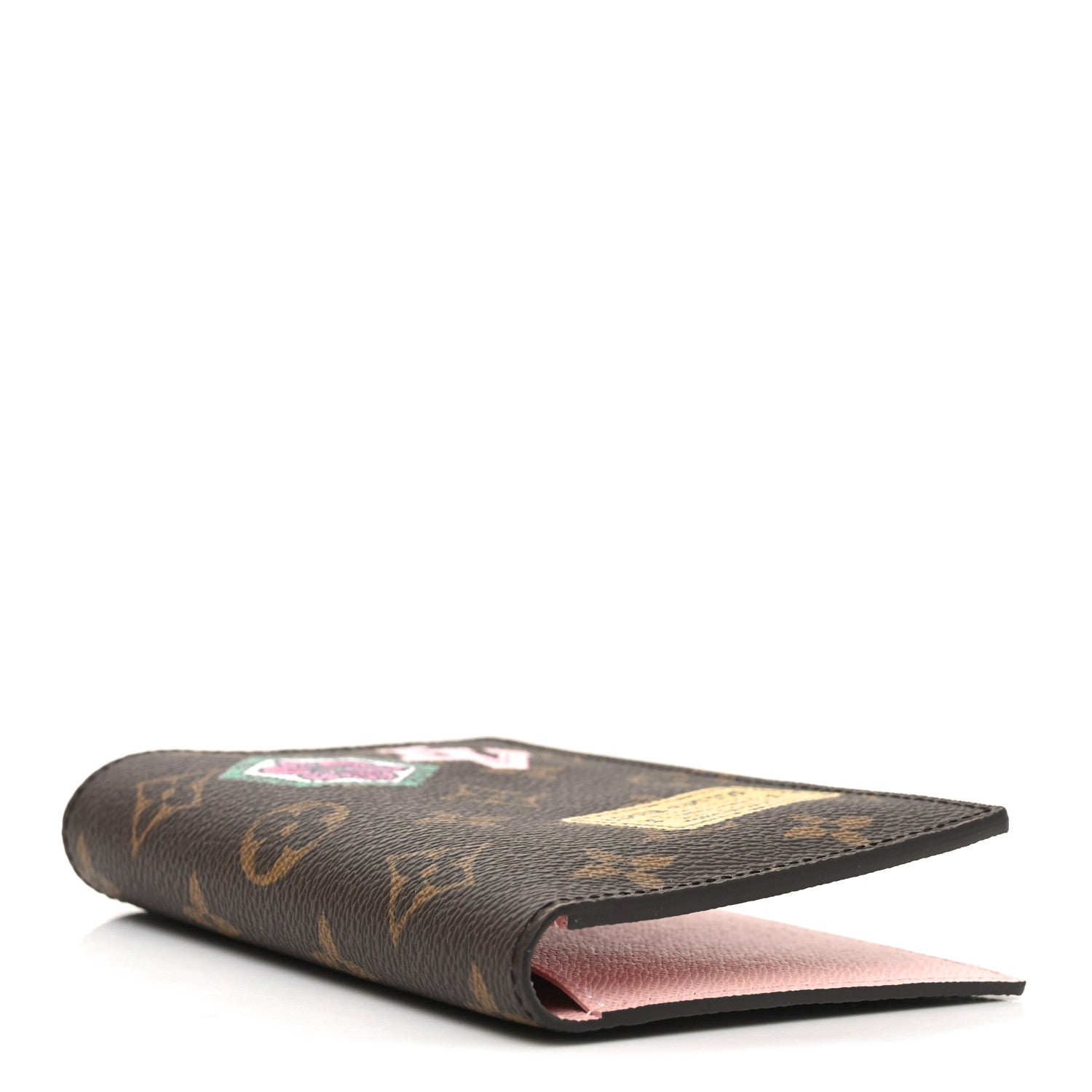 Louis Vuitton Monogram My LV World Tour Passport Cover Rose Ballerine 4 of 7