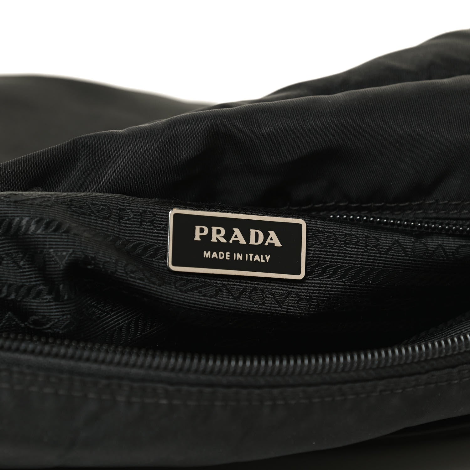 Prada Tessuto Nylon Vela Messenger Bag Black 6 of 13