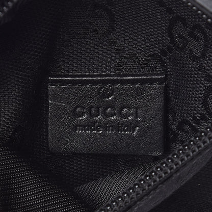 Gucci GG Monogram Double Pocket Belt Bag Black 8 of 10