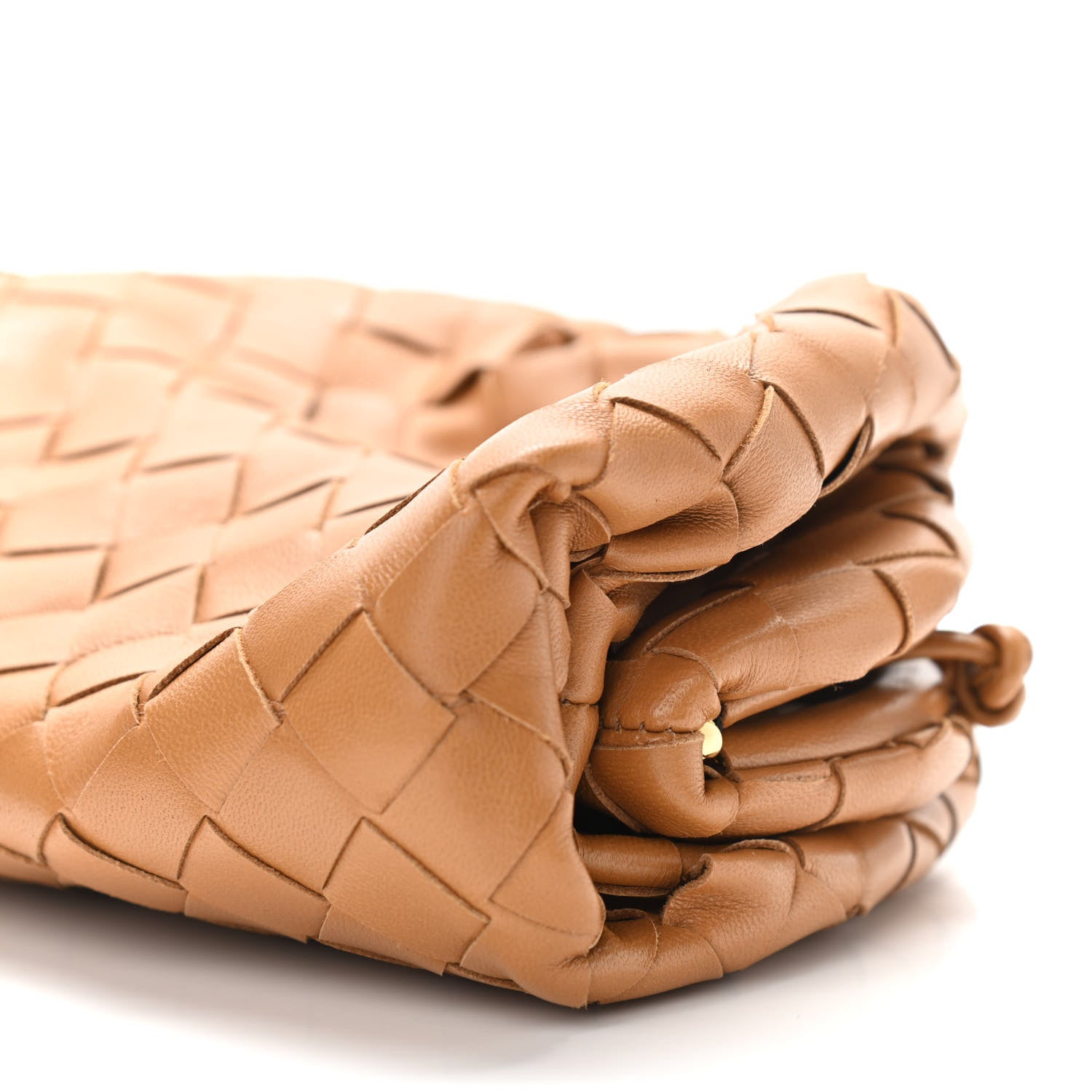 Bottega Veneta Nappa Intrecciato The Mini Pouch Carmel 7 of 11