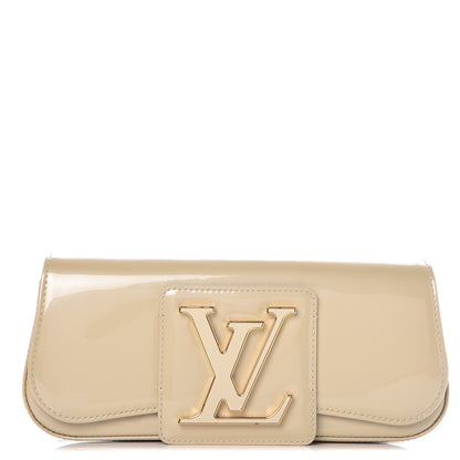 Louis Vuitton Patent Sobe Clutch Blanc Corail 1 of 7