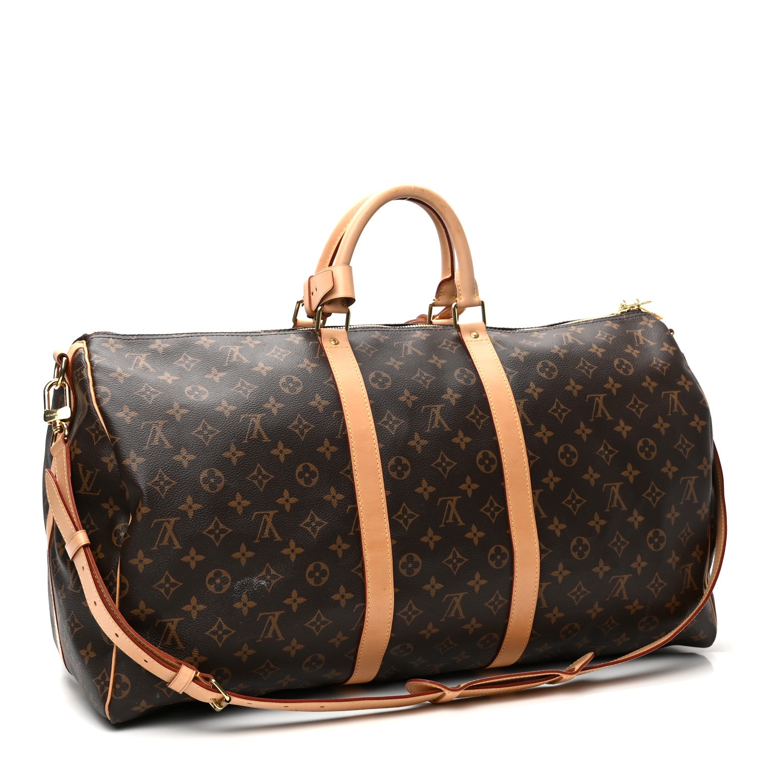 Louis Vuitton Monogram Keepall Bandouliere 55 3 of 12